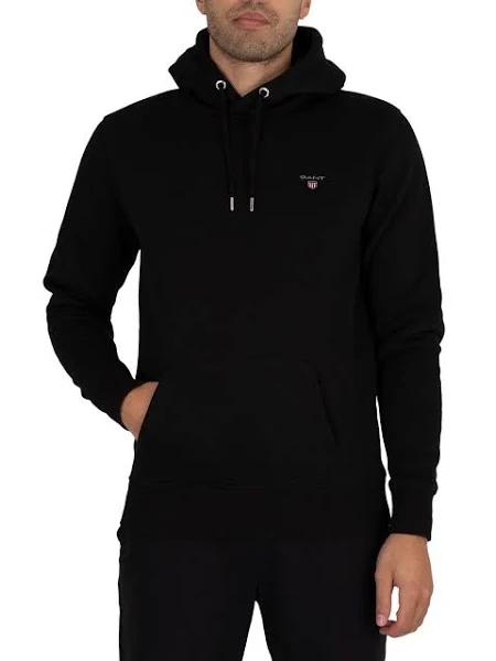 Gant Original Sweat Hoodie, Size S, Black