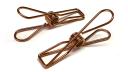 Rose Gold Stainless Steel Infinity Clothes Pegs 60 Pack