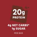 quest protein bar chocolate brownie 60g