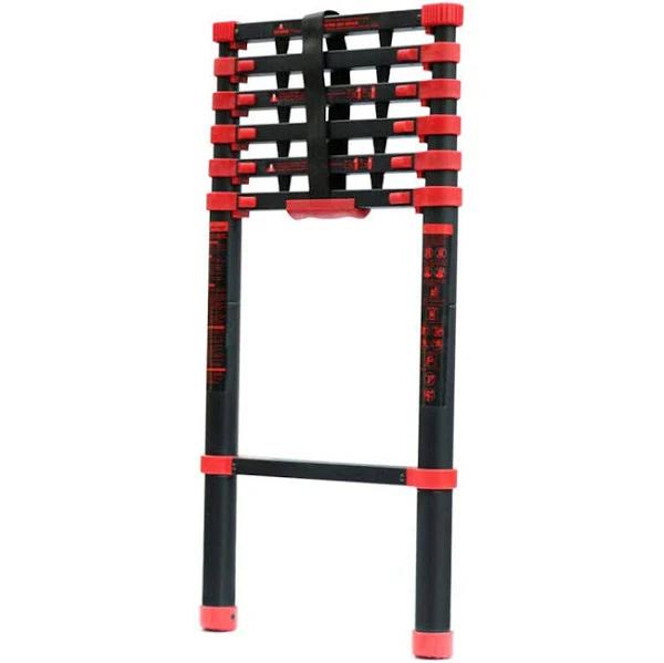 2.7m Telescopic Folding Ladder Multipurpose Aluminium Alloy Extension Steps