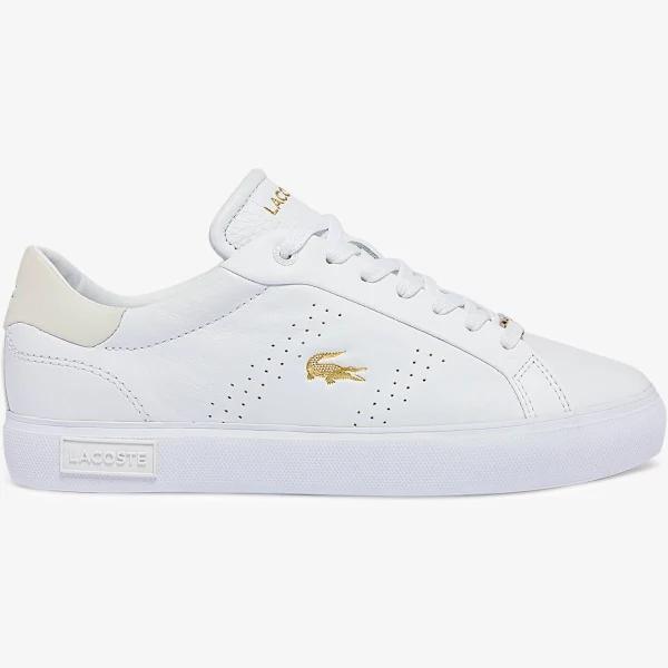 Lacoste Powercourt 2.0 Trainers, Size 8, White