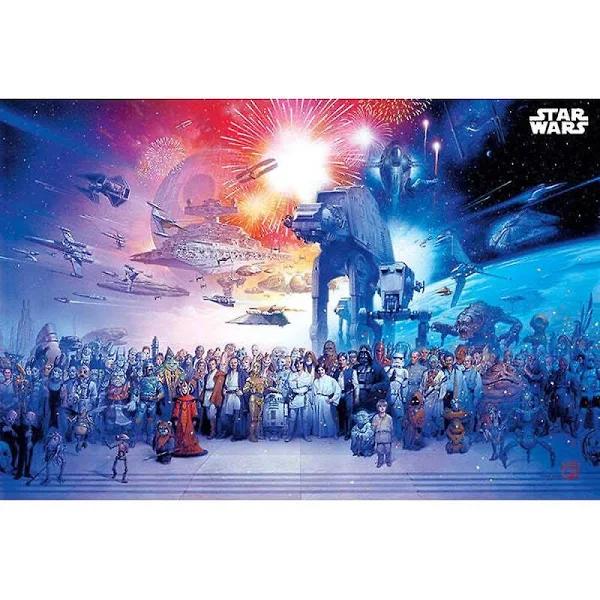 Star Wars Universe Poster Multicoloured One Size