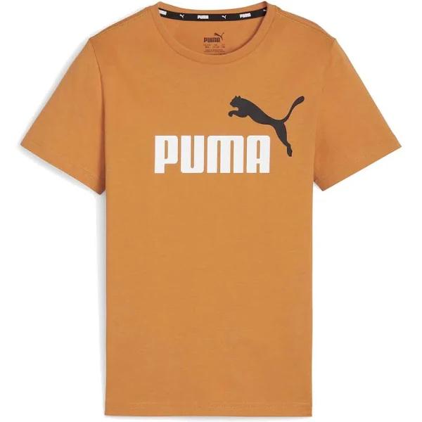 T-Shirt Enfant Puma Essential + 2 Col Logo [Size 7/8 Years]