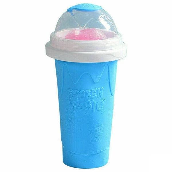 Slushie Maker Cup Quick Freeze Magic Squeeze Cup Milkshake Cup Ice Cream Maker