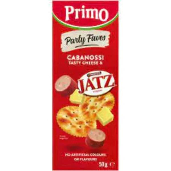 Primo Cabanossi Jatz & Tasty Cheese 50g