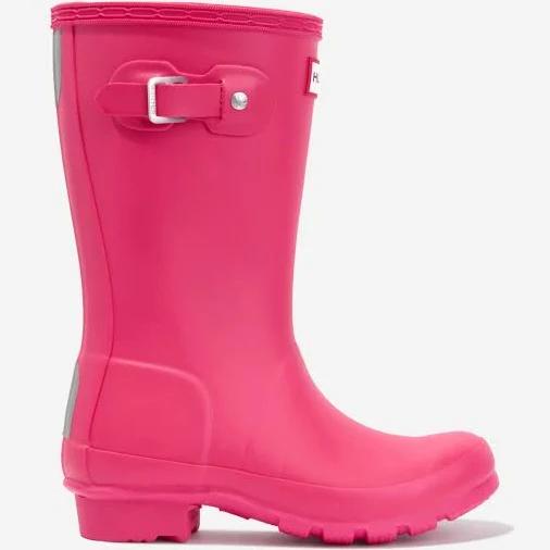 Hunter Bright Pink Original Kids Wellingtons