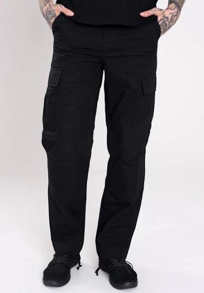 Carhartt WIP - Regular Cargo Rinsed Black - Pants