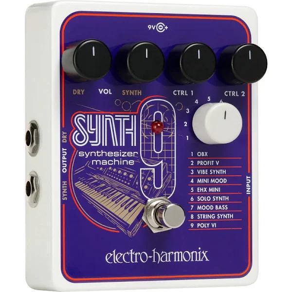 Electro Harmonix Synth9 Synthesizer Machine Pedal