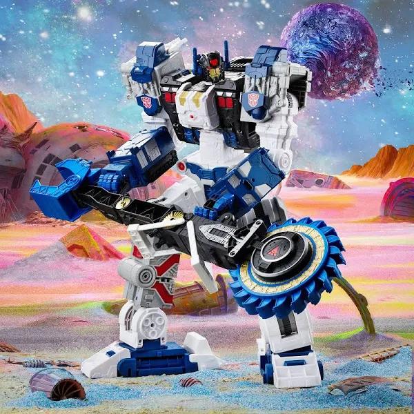 Transformers - Generations Legacy Series Titan Cybertron Universe Metroplex Figure