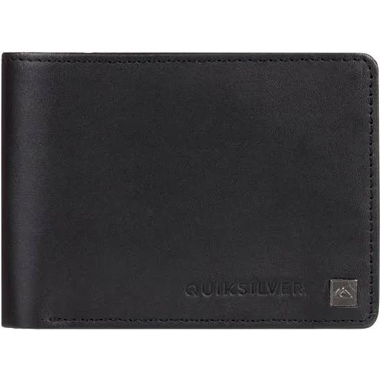 Quiksilver Mack 2 Leather Wallet - Black