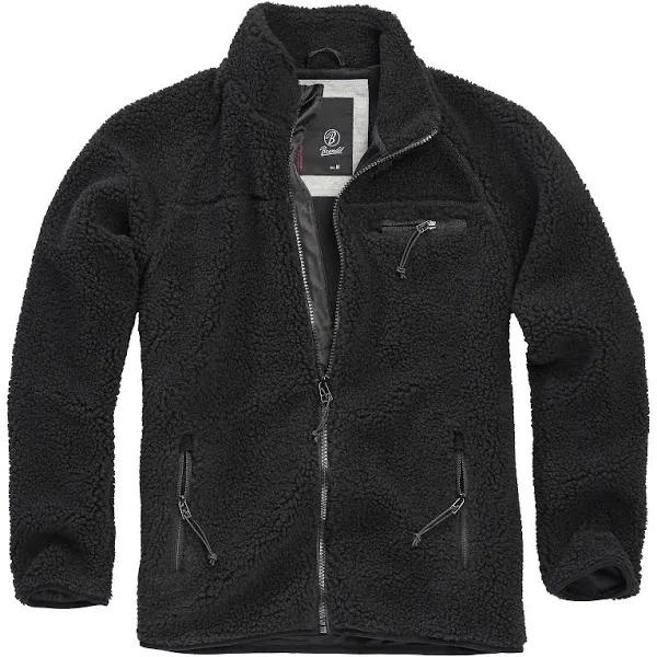 Brandit Teddyfleece Jacket Black Size 5XL