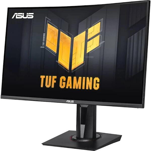 Asus 27" 1080P TUF Gaming Curved HDR Monitor (VG27VQM) - Full HD, 240Hz, 1ms, Extreme Low Motion Blur, Adaptive-Sync, FreeSync Premium, Speakers, Eye