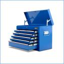 Giantz 9 Drawer Mechanic Tool Box Storage - Blue