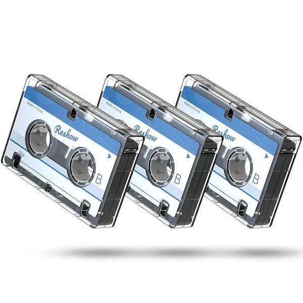 Reshow Dictating Blank Microcassette Tapes - Microassette Tapes For