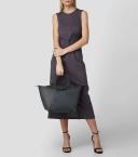 Longchamp Graphite-Coloured M Le Pliage Green Bag