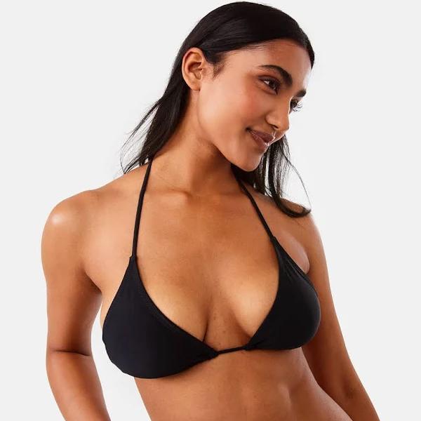 Kmart Slider Triangle Bikini Top - Black Size: 10