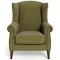 Classic Wing Fabric Occasional Armchair Moss by Freedom