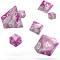 Oakie DOAKIE Dice RPG Set GemiDice - Magnolia (7)