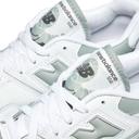 New Balance 550 Womens White Green - Size 5.5 B - White Green