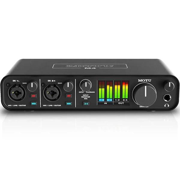 Motu M4 4x4 USB-C Audio Interface