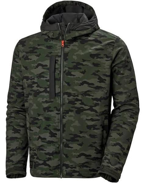 Helly Hansen 74230 Kensington Hooded Softshell Jacket - Camo