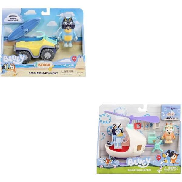 Bluey Figure & Vehicle Pack - Assorted*