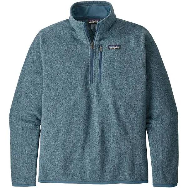 Patagonia Better Sweater 1/4 Zip Fleece - Pigeon Blue - Blue / M