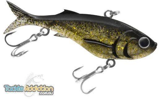 TT Quake Power Vibe Soft Fishing Lure 95mm Gold Dust