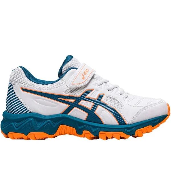 ASICS Kid's Gel-Trigger 12 TX PS - White/Ink Teal 2