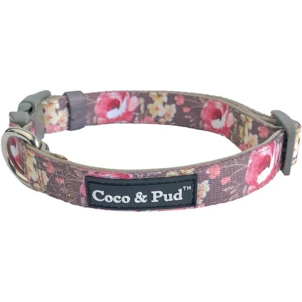 Coco & Pud Vintage Garden Dog Collar XS