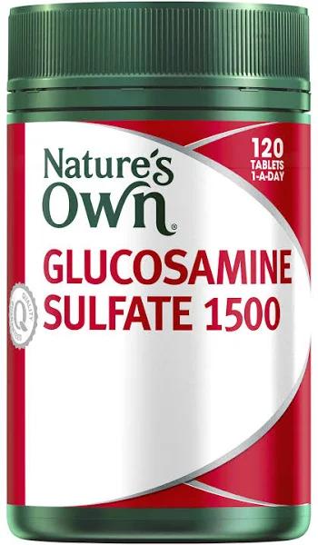 Nature's Own Glucosamine Sulfate 1500 120 Tablets