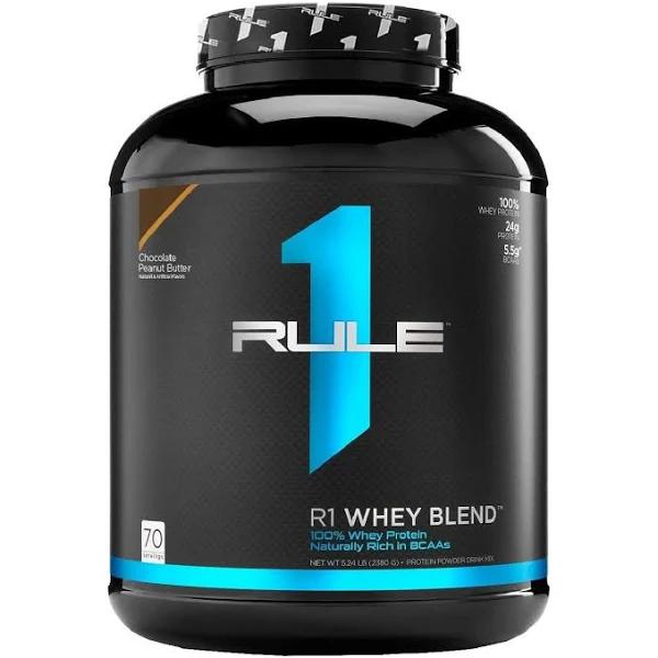 R1 Whey Blend 5lb Chocolate Peanut Butter by Rule 1