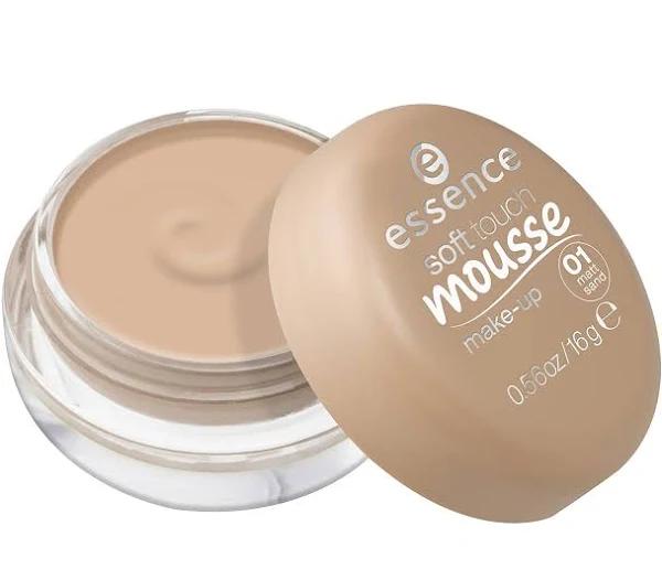 Essence Soft Touch Mousse Make-up 01 Matt Sand 16G