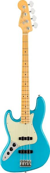 Fender American Professional II Jazz Bass Left-Hand - Maple/Miami Blue