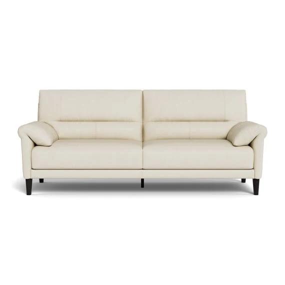 Luka Leather Sofa Frost by Freedom