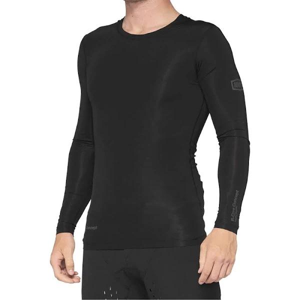 100 Percent R-Core Concept Long Sleeve Jersey - XL Black