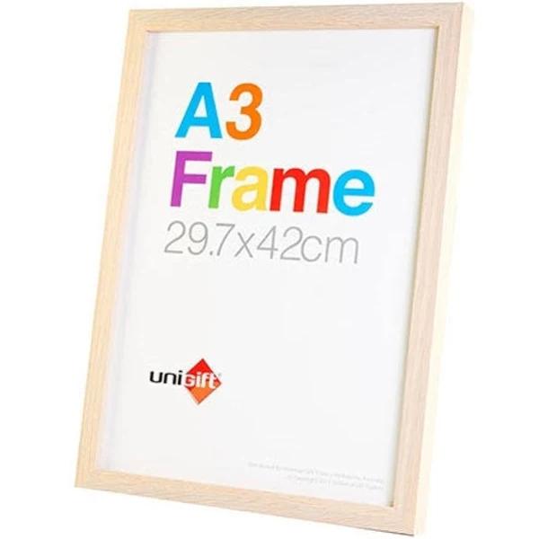 A3 Size Natural Poster Frame - 29.7x42cm