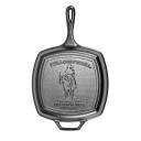 Lodge Yellowstone Cast Iron Cowboy Grill Pan 26cm