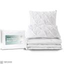 Giselle Bedding Super King Size Quilt Cover Set - White