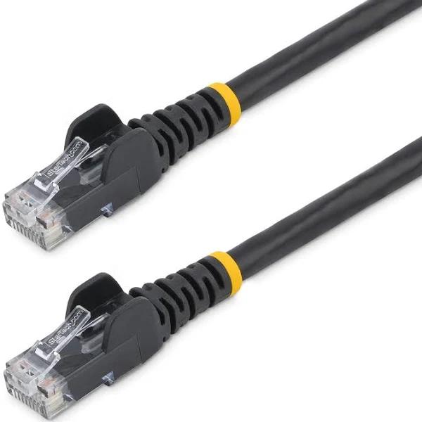 Startech 10m Black Cat5e Ethernet Patch Cable - Snagless