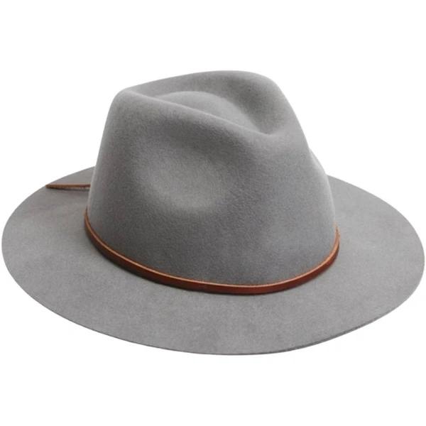 Brixton Wesley Fedora - Grey