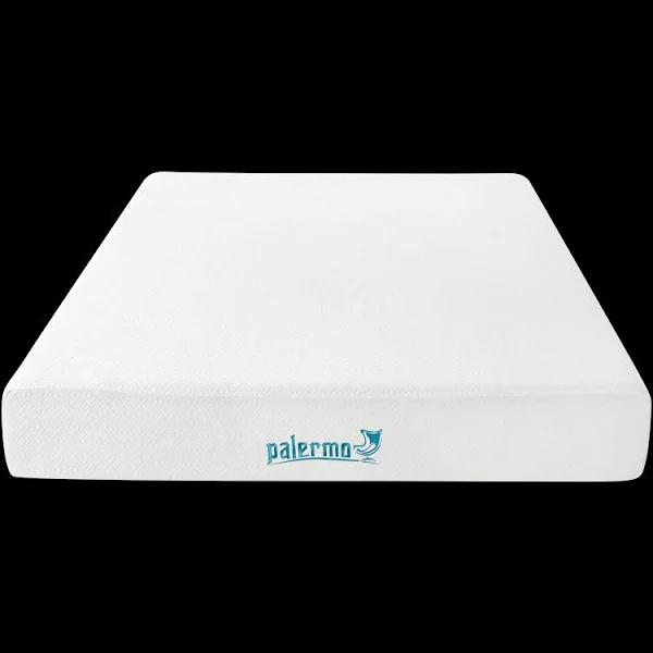 Palermo Queen 25cm Gel Memory Foam Mattress - Dual-Layered - CertiPUR-US Certified