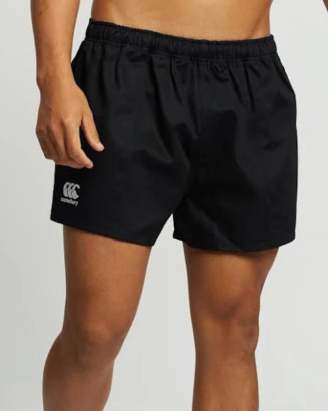 Canterbury Rugged Drill Short, Black / 30