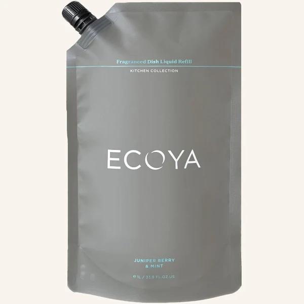 ECOYA: Juniper Berry & Mint Fragranced Dish Liquid Refill