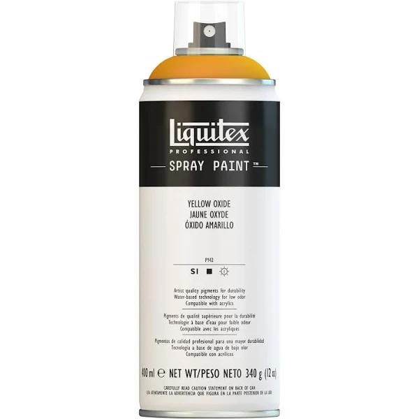 *Liquitex 400ml Professional Acrylic Spray Paint - Yellow Oxide