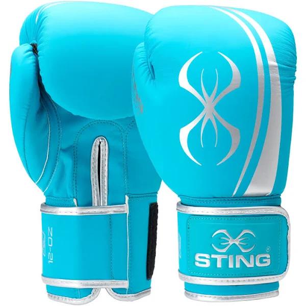 Sting Womens Aurora Boxing Gloves, 10 oz / Teal