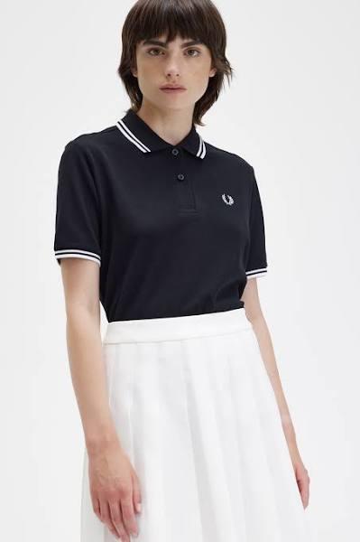 Fred Perry Twin Tipped Polo Shirt-Black