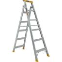 Gorilla DM006-PRO - 1.8-3.2m 150kg Pro-Lite Industrial Aluminium Double Sided Dual Purpose Ladder