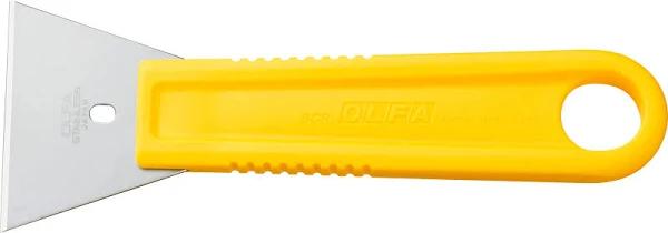 OLFA 60mm SCR-L Multi-purpose Scraper 1" - Yellow