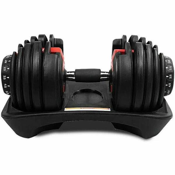 24kg Adjustable Dumbbell Home Gym Exercise Equipment Weight Fitness